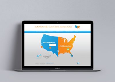 AT&T: Summit & Diamond Club Microsite