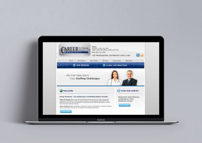 Career Personnel: Corporate Website