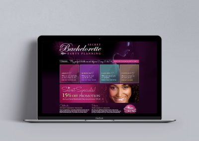 Secret Bachelorette: Corporate Website