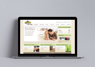 Shaw Floors: Capture the Spirit Rewards Site