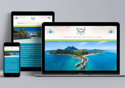 Ciena: Presiden’t Club 2019 Bora Bora Website