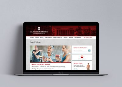 Ohio State University: Consumer Health Library Website