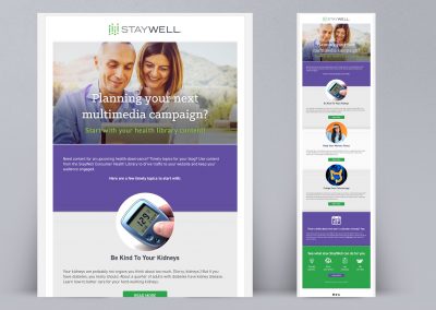 Staywell: Trending Newsletter Emails