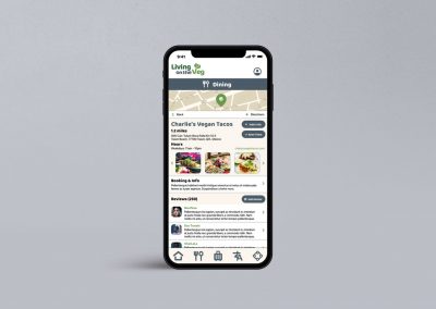 Living on the Veg: Travel App